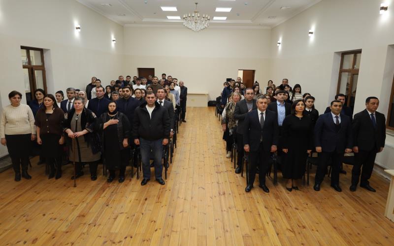 /Yevlaxda 20 Yanvar faciəsinə həsr olunmuş tədbir keçirilmişdir