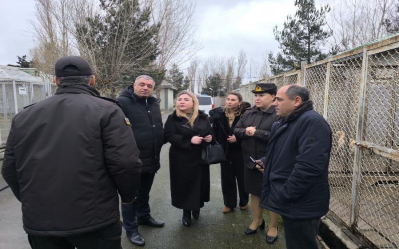 FHN yanında İctimai şura üzvləri Xüsusi Riskli Xilasetmə Xidmətində görüş keçiriblər - FOTOLAR